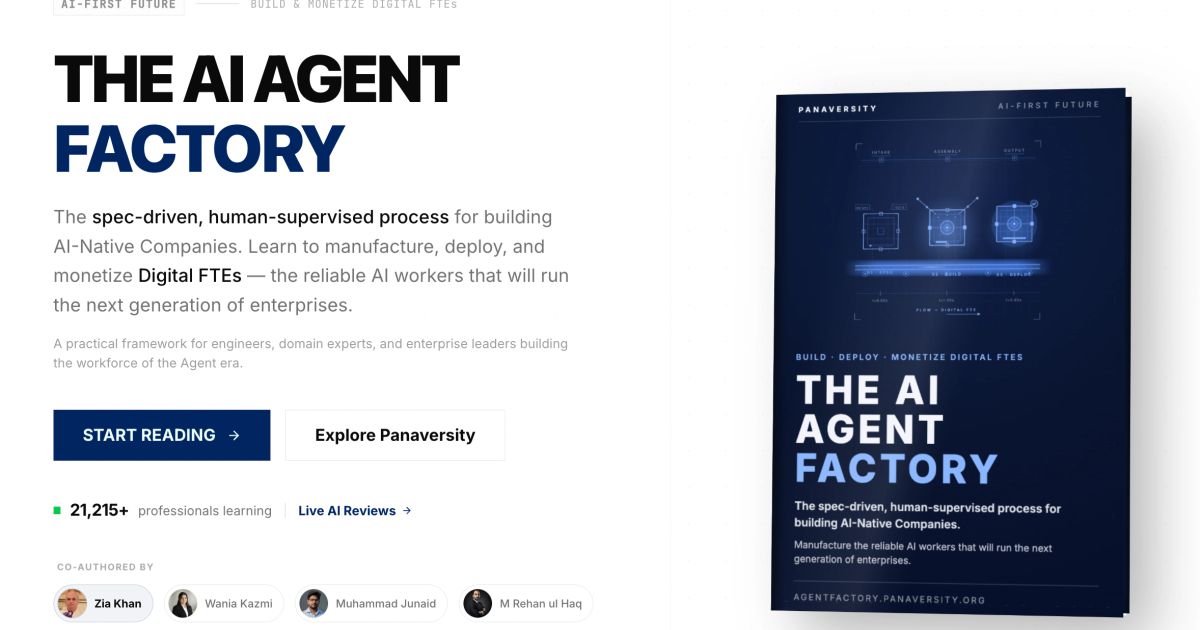 Agent Factory The AI Agent Factory | Agent Factory